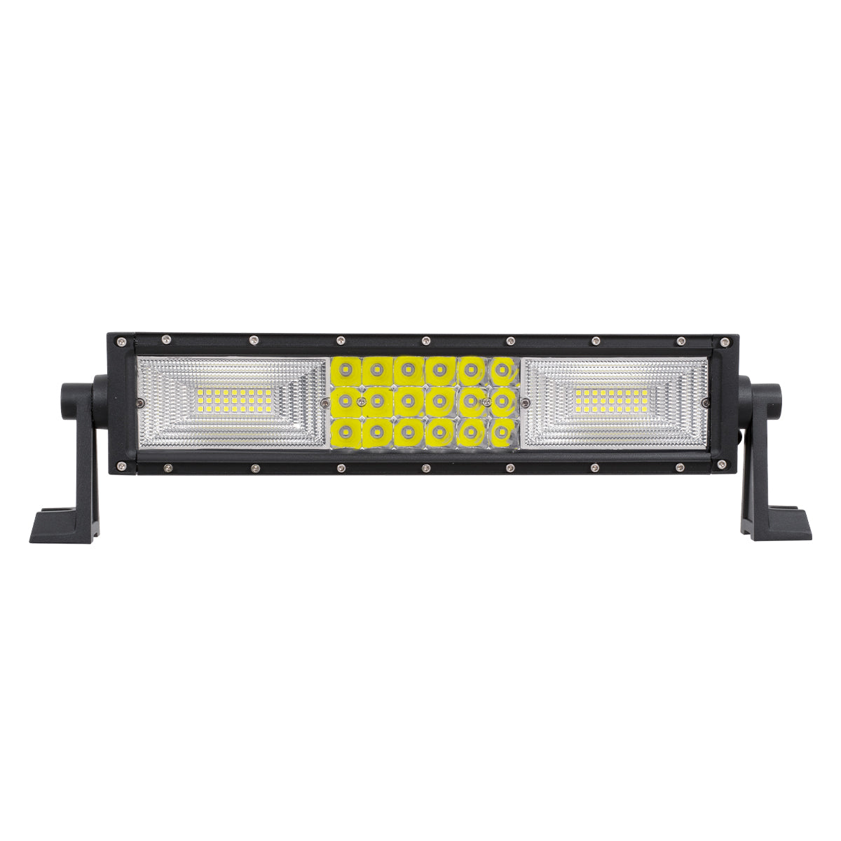 GloboStar® 85481 PRO Series Μπάρα Ίσια - Straight TRI-ROW 7D για Αυτοκίνητα & Φορτηγά LED CREE XBD 162W 16200lm 15° & 60° DC 10-30V Αδιάβροχη IP65 Ψυχρό Λευκό 6000K - ledmania.gr