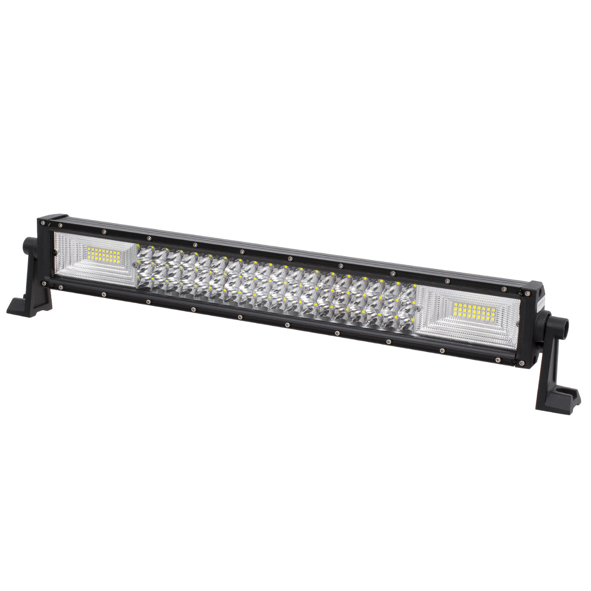 GloboStar® 85482 PRO Series Μπάρα Ίσια - Straight TRI-ROW 7D για Αυτοκίνητα & Φορτηγά LED CREE XBD 270W 27000lm 15° & 60° DC 10-30V Αδιάβροχη IP65 Ψυχρό Λευκό 6000K - ledmania.gr