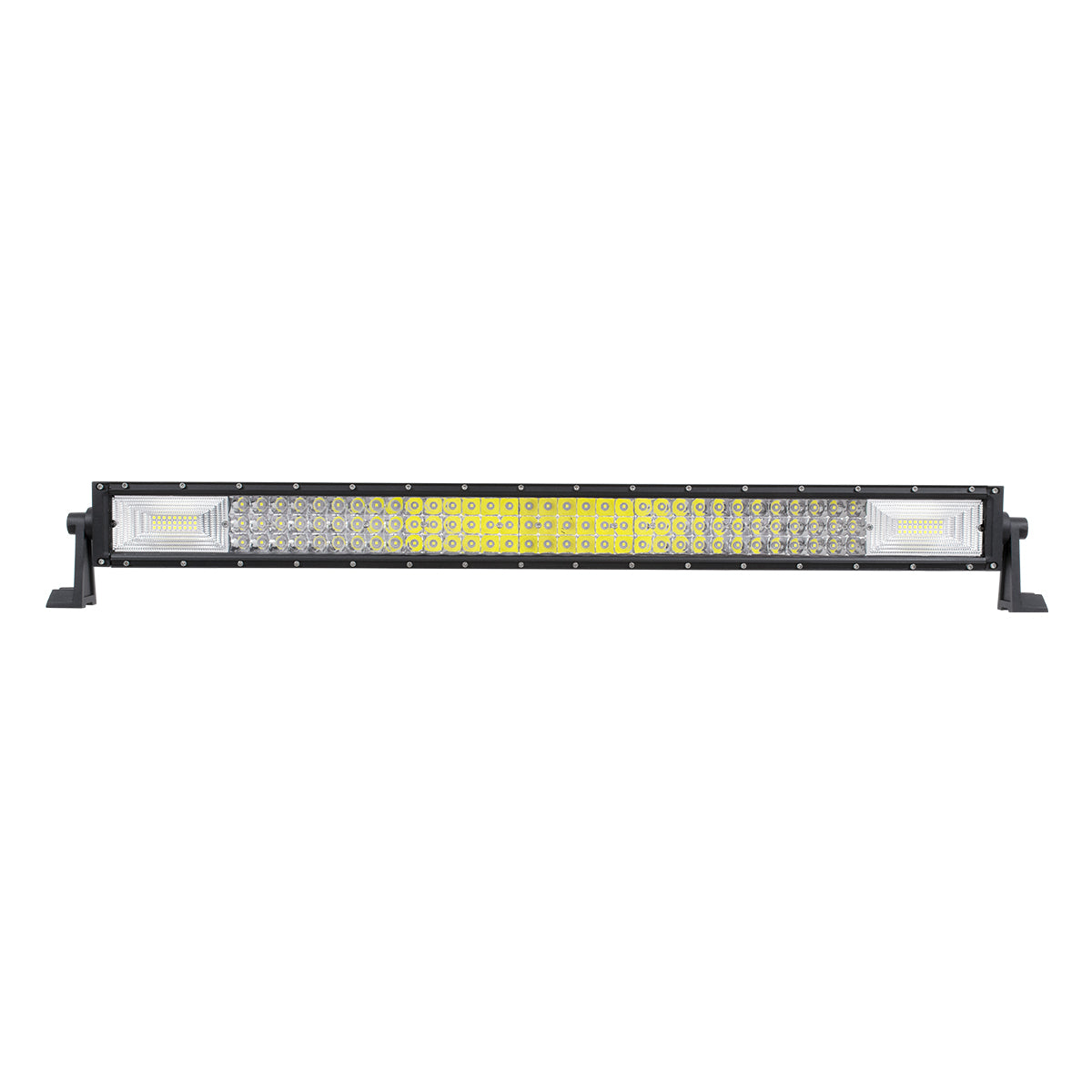 GloboStar® 85483 PRO Series Μπάρα Ίσια - Straight TRI-ROW 7D για Αυτοκίνητα & Φορτηγά LED CREE XBD 405W 40500lm 15° & 60° DC 10-30V Αδιάβροχη IP65 Ψυχρό Λευκό 6000K - ledmania.gr