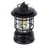 GloboStar® 85692 Αυτόνομο Επαναφορτιζόμενο Φανάρι Camping LED 5W USB 2.0 με Επαναφορτιζόμενη Μπαταρία 1 x 18650 2000mAh Li-ion - IP20 - Dimmable - Μαύρο με Διάφανο Γυαλί - Θερμό Λευκό 3000K Φ12 x Υ17cm - ledmania.gr