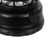 GloboStar® 85692 Αυτόνομο Επαναφορτιζόμενο Φανάρι Camping LED 5W USB 2.0 με Επαναφορτιζόμενη Μπαταρία 1 x 18650 2000mAh Li-ion - IP20 - Dimmable - Μαύρο με Διάφανο Γυαλί - Θερμό Λευκό 3000K Φ12 x Υ17cm - ledmania.gr