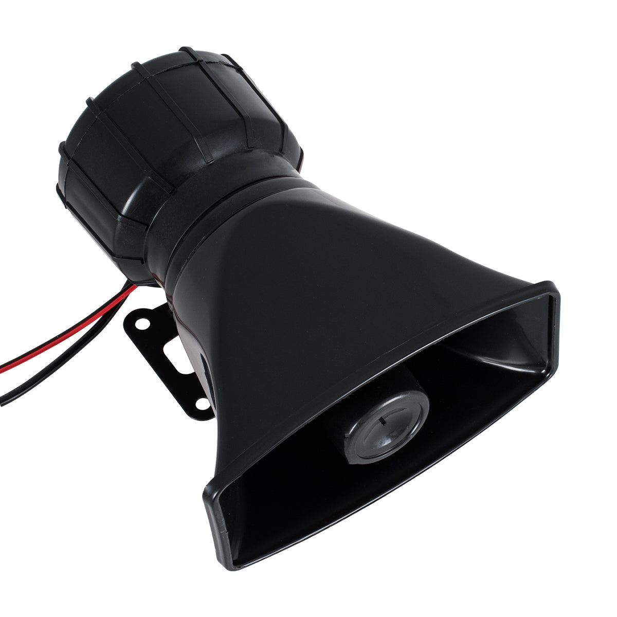 GloboStar® 85698 Τηλεβόας - Ντουντούκα - Σειρήνα - Κόρνα Αυτοκινήτου με 5 Προγράμματα Ήχητικών Εφέ Αστυνομίας - Πυροσβεστικής - Security με Μικρόφωνο - 100W 300db DC 12V Αδιάβροχο IP65 - ledmania.gr