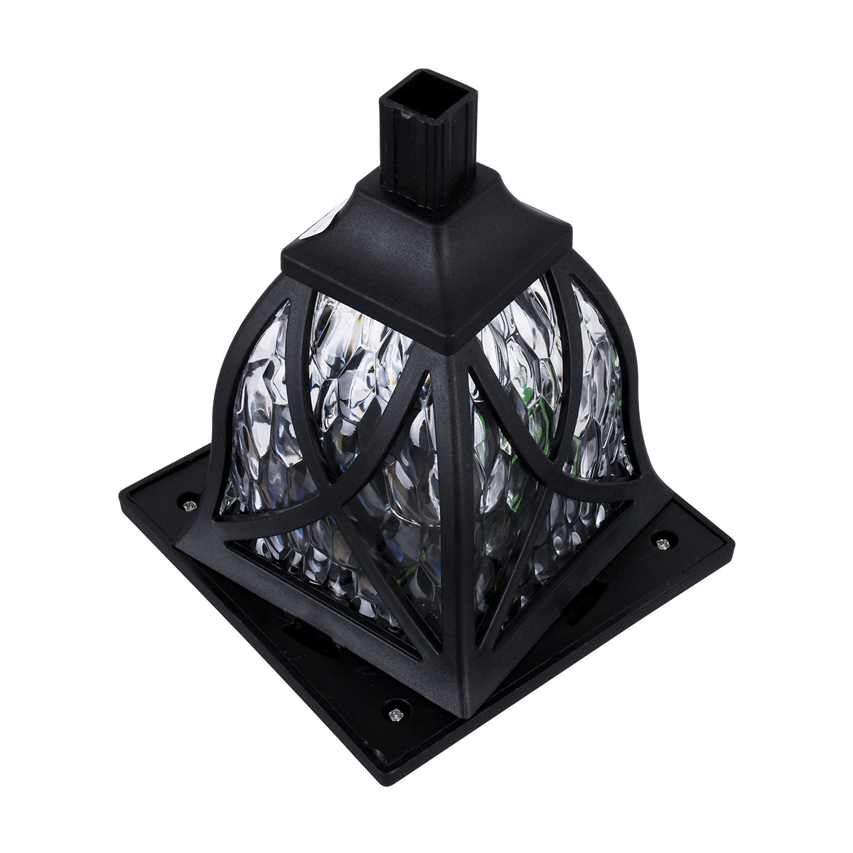 GloboStar® 85703 ΣΕΤ 6 Τεμαχίων Αυτόνομα Ηλιακά Φωτιστικά LED SMD 1W 100lm με Ενσωματωμένη Μπαταρία 600mAh - Φωτοβολταϊκό Πάνελ με Αισθητήρα Ημέρας-Νύχτας Αδιάβροχο IP65 Φανάρι Κήπου Τετράγωνο Λευκό Λευκό 6000K - ledmania.gr