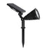 GloboStar® 85710 Μαύρο Προβολάκι Σποτ Κήπου Πλαστικό Καρφωτό LED HIGH POWER 8W 800lm με Ενσωματωμένη Μπαταρία 2200mAh - Φωτοβολταϊκό Πάνελ με Αισθητήρα Ημέρας-Νύχτας Αδιάβροχo IP67 Ψυχρό Λευκό 6000K - ledmania.gr