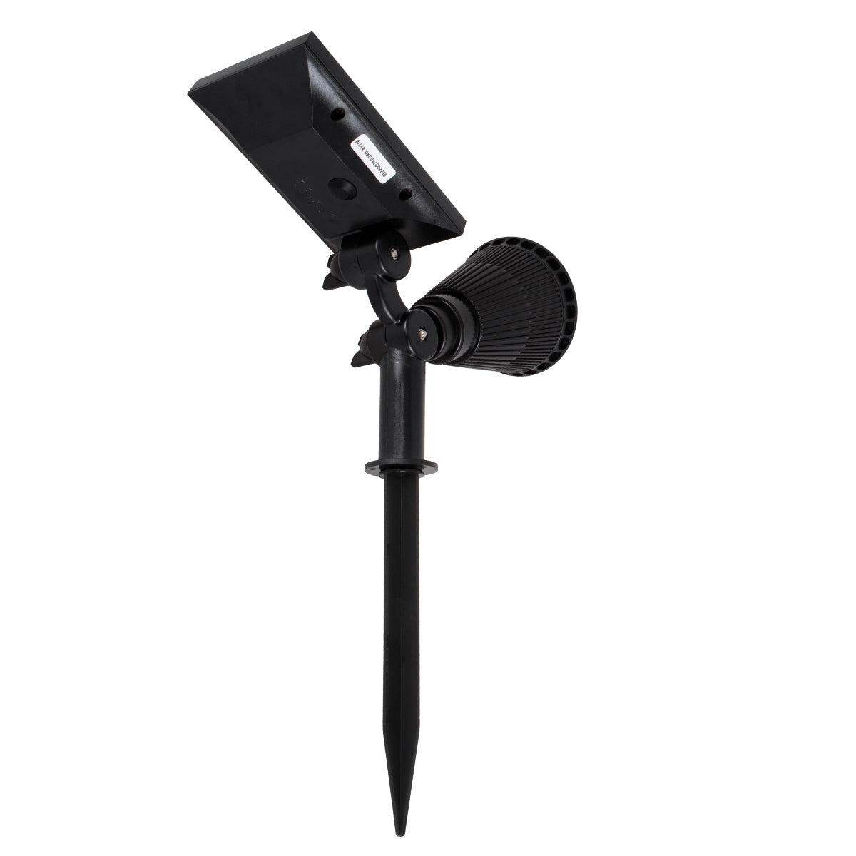GloboStar® 85710 Μαύρο Προβολάκι Σποτ Κήπου Πλαστικό Καρφωτό LED HIGH POWER 8W 800lm με Ενσωματωμένη Μπαταρία 2200mAh - Φωτοβολταϊκό Πάνελ με Αισθητήρα Ημέρας-Νύχτας Αδιάβροχo IP67 Ψυχρό Λευκό 6000K - ledmania.gr
