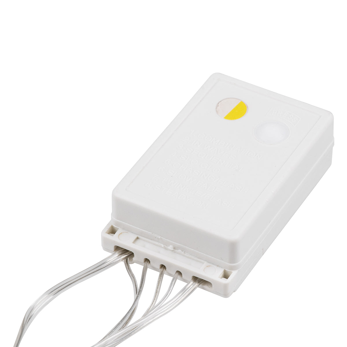 85800 Διακοσμητική Κουρτίνα 3 x 2 Μέτρα με Controller 8 Προγραμμάτων Φωτισμού - Επεκτεινόμενη 240 LED 6W AC 230V με Διάφανο Καλώδιο & Πρίζα Schuko IP20 Θερμό Λευκό 3000K Μ3 x Υ2m - ledmania.gr