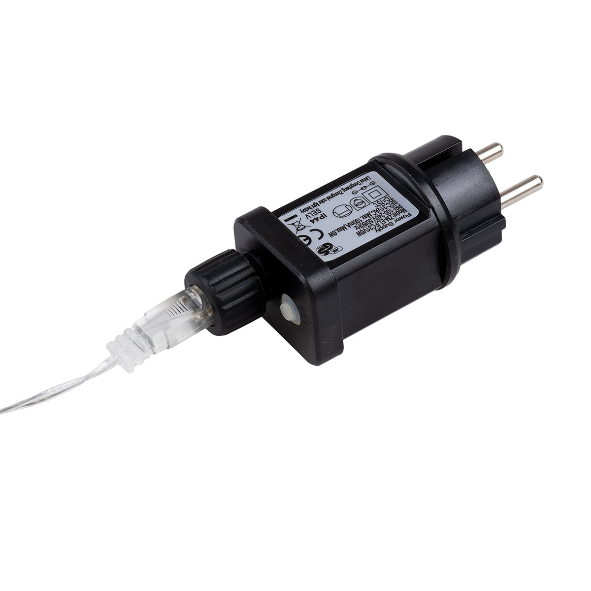 85803 Διακοσμητική Κουρτίνα 3 x 3 Μέτρα με Controller 8 Προγραμμάτων Φωτισμού - Επεκτεινόμενη 300 LED 8W AC 230V με Διάφανο Καλώδιο & Πρίζα Schuko Αδιάβροχη IP67 Θερμό Λευκό 3000K Μ3 x Υ3m - ledmania.gr