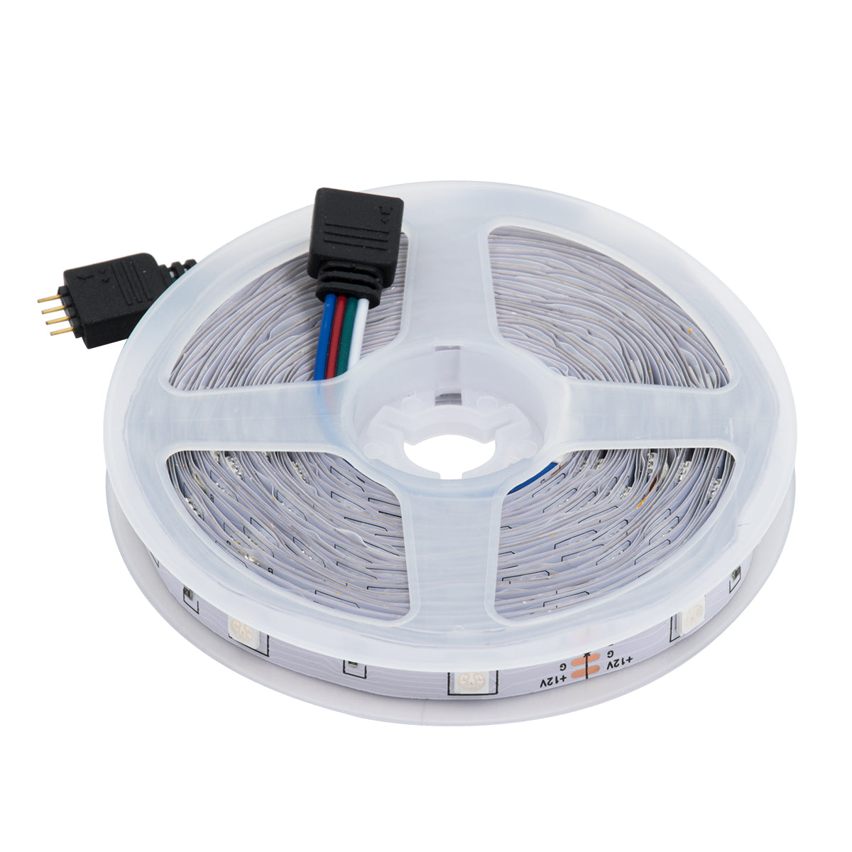 GloboStar® 85813 Σετ Ταινία LED 2 x 5m 72W/10m 60LED/m 5050 SMD 600lm/m 120° IP20 με Ενσωματωμένα Προγράμματα Λειτουργίας - WiFi - Ασύρματο Χειριστήριο RF 2.4Ghz και Τροφοδοτικό RGB Dimmable - ledmania.gr
