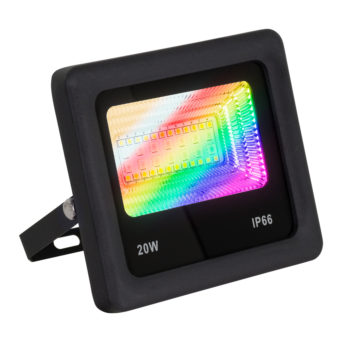 GloboStar® 85815 Προβολέας Εξωτερικός LED SMD 5050 & 2835 20W 2000lm 180° AC 230V με Ασύρματο Wireless Bluetooth Αδιάβροχος IP66 Πολύχρωμος RGB+CCT Θερμό Λευκό 3000K - Λευκό Ημέρας 4500K - Ψυχρό Λευκό 6000K - ledmania.gr