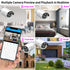 GloboStar® 86038 Ασύρματο Καταγραφικό με 8 x Camera 2MP 1080P WiFi  150° Μοιρών - Αδιάβροχο IP66 - Νυχτερινή Όραση με LED IR - Μονή Κατέυθυνση Ομιλίας - Ανιχνευτή Κίνησης - Νυχτερινή Λήψη - Λευκό - ledmania.gr