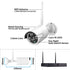 GloboStar® 86038 Ασύρματο Καταγραφικό με 8 x Camera 2MP 1080P WiFi  150° Μοιρών - Αδιάβροχο IP66 - Νυχτερινή Όραση με LED IR - Μονή Κατέυθυνση Ομιλίας - Ανιχνευτή Κίνησης - Νυχτερινή Λήψη - Λευκό - ledmania.gr