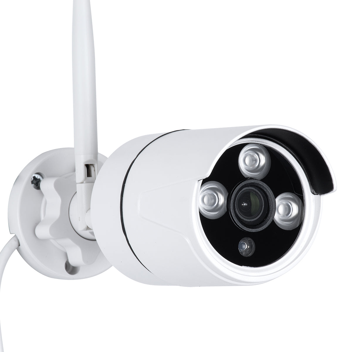 GloboStar® 86038 Ασύρματο Καταγραφικό με 8 x Camera 2MP 1080P WiFi  150° Μοιρών - Αδιάβροχο IP66 - Νυχτερινή Όραση με LED IR - Μονή Κατέυθυνση Ομιλίας - Ανιχνευτή Κίνησης - Νυχτερινή Λήψη - Λευκό - ledmania.gr