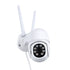 GloboStar® 86039 Ασύρματο Καταγραφικό με 4 x Camera 2MP 1080P WiFi  360° Μοιρών - Αδιάβροχο IP66 - Νυχτερινή Όραση με LED IR - Διπλή Κατέυθυνση Ομιλίας - Ανιχνευτή Κίνησης - Νυχτερινή Λήψη - Λευκό - ledmania.gr