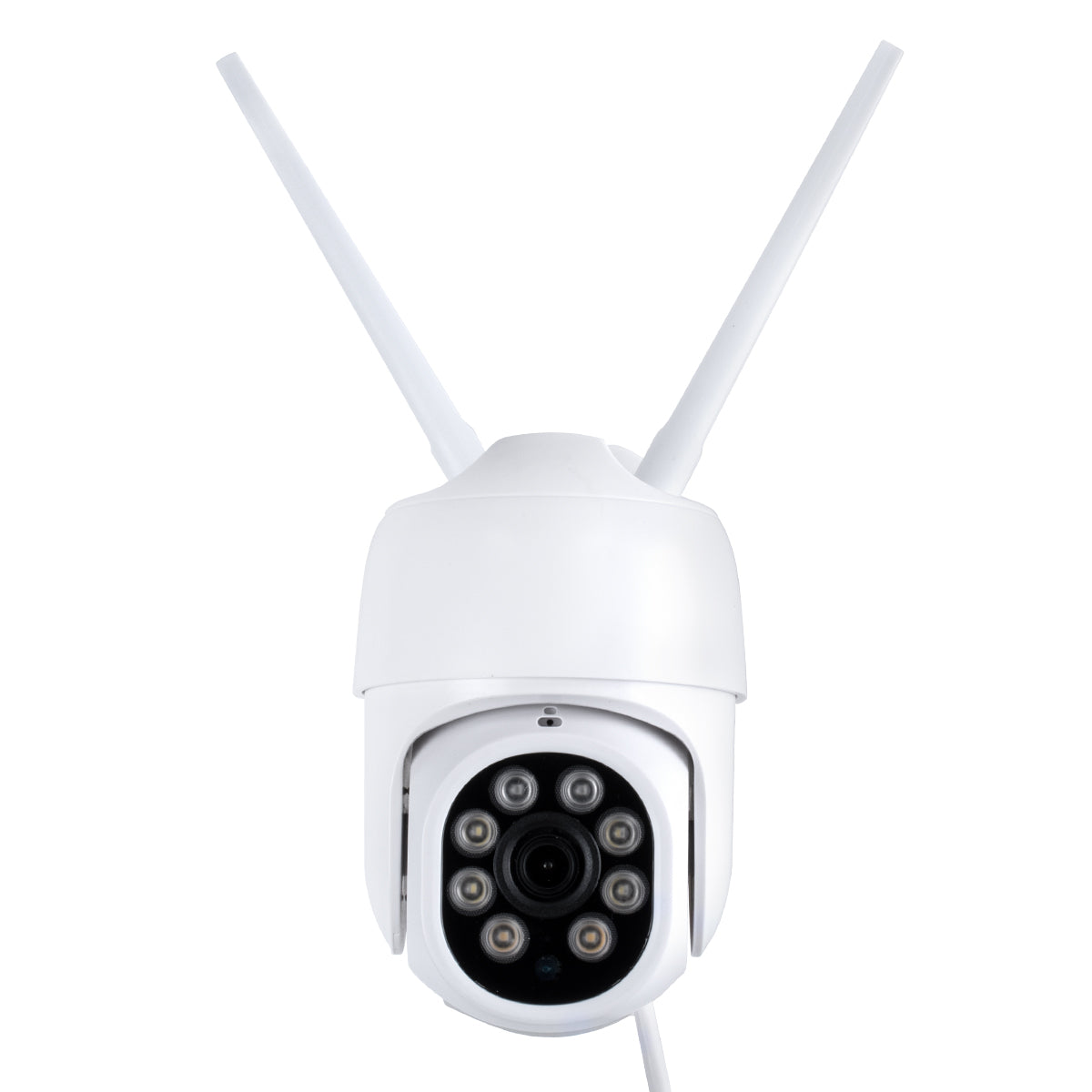 GloboStar® 86039 Ασύρματο Καταγραφικό με 4 x Camera 2MP 1080P WiFi  360° Μοιρών - Αδιάβροχο IP66 - Νυχτερινή Όραση με LED IR - Διπλή Κατέυθυνση Ομιλίας - Ανιχνευτή Κίνησης - Νυχτερινή Λήψη - Λευκό - ledmania.gr