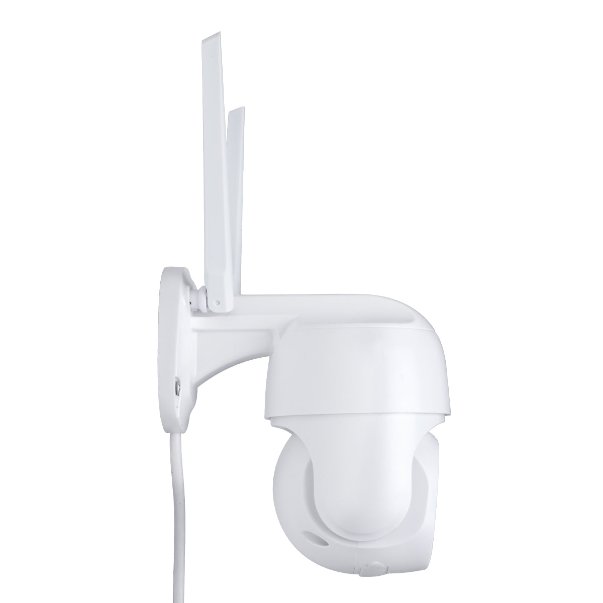 GloboStar® 86039 Ασύρματο Καταγραφικό με 4 x Camera 2MP 1080P WiFi  360° Μοιρών - Αδιάβροχο IP66 - Νυχτερινή Όραση με LED IR - Διπλή Κατέυθυνση Ομιλίας - Ανιχνευτή Κίνησης - Νυχτερινή Λήψη - Λευκό - ledmania.gr