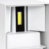 GloboStar® AXIS-S 60566 Φωτιστικό Τοίχου - Απλίκα Αρχιτεκτονικού Φωτισμού Εσωτερικού/Εξωτερικού Χώρου Up & Down LED 10W 1250lm 10 έως 60° AC 220-240V Αδιάβροχο IP65 Μ10 x Π10 x Υ10cm - Ψυχρό Λευκό 6000K - Λευκό - Bridgelux Chip - 3 Χρόνια Εγγύηση - ledmania.gr