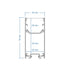 GLOBOSTAR® ALP-CORNER-SIDE90 LUMILINE 61767 Επιφανειακό / Κρεμαστό Προφίλ Αλουμινίου Γωνία με Λευκό Γαλακτερό Πατητό Κάλυμμα για Ταινίες LED IP20 - Μαύρο Ματ - Μ30 x Π3.5 x Υ7cm - ledmania.gr