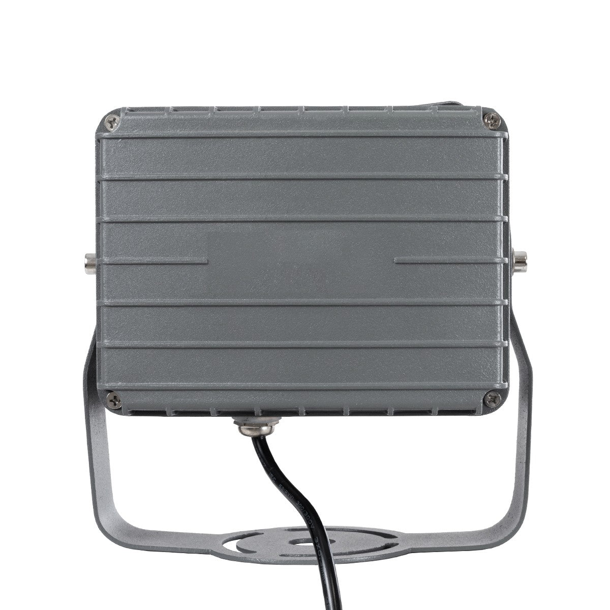 GLOBOSTAR® FLOODXENA 90130 Προβολέας Σποτ Wall Washer LED 24W 2880lm 10° AC 220-240V Αδιάβροχο IP65 Ψυχρό Λευκό 6000K - Bridgelux SMD Chip - Γκρι Ανθρακί - Μ18 x Π12 x Υ18cm - 3 Χρόνια Εγγύηση