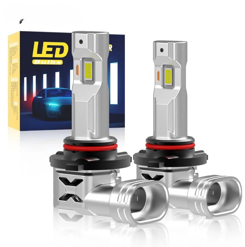 HB3-9005 Led Αυτοκινήτου  DC 12-18v Μίνι Μέγεθος 1:1 3570 led chip-Ψυχρο Λευκο-ΣΕΤ 2 τεμ. - ledmania.gr