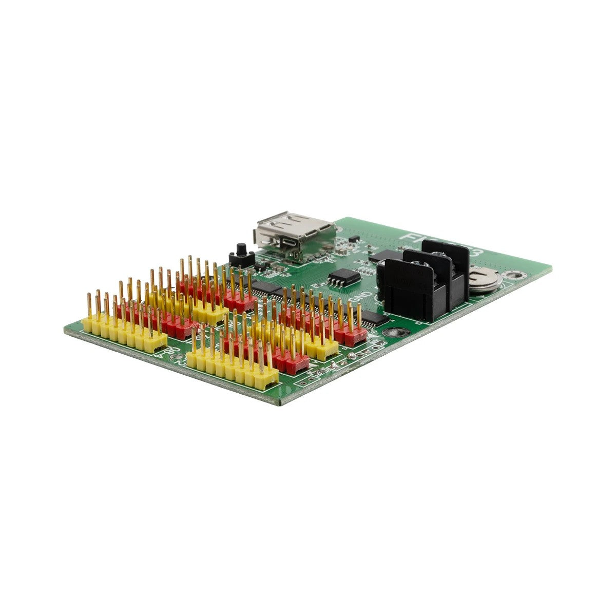 GLOBOSTAR® CARD-FK-8F3 90092 Κάρτα Εικόνας για Πολύχρωμες RGB LED Κυλιόμενες Ψηφιακές Επιγραφές/Οθόνες DC 5V IP20 - 768x64/384x128 Pixels - Μ9.5 x Π6.2 x Υ1.6cm - 2 Χρόνια Εγγύηση - ledmania.gr