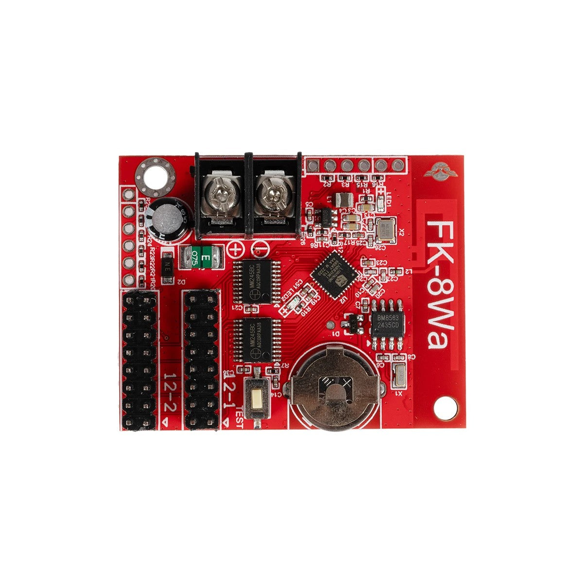 GLOBOSTAR® CARD-FK-8Wa 90093 Κάρτα Εικόνας για Μονόχρωμες Κυλιόμενες Ψηφιακές Επιγραφές/Οθόνες DC 5V IP20 - 2048x16/1024x32 Pixels - Μ5.2 x Π4.1 x Υ1.6cm - 2 Χρόνια Εγγύηση