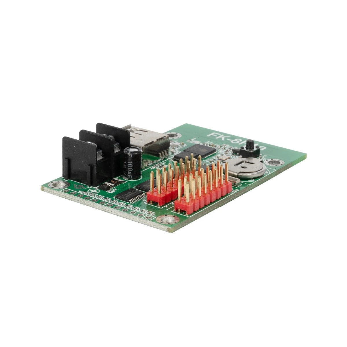 GLOBOSTAR® CARD-FK-8F1a 90094 Κάρτα Εικόνας για Πολύχρωμες RGB LED Κυλιόμενες Ψηφιακές Επιγραφές/Οθόνες DC 5V IP20 - 1536x16/768x32 Pixels - Μ6.7 x Π4.5 x Υ1.5cm - 2 Χρόνια Εγγύηση - ledmania.gr