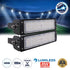 GLOBOSTAR® GOLIATH 90100-2 Προβολέας για Γήπεδα Tennis & Ποδοσφαίρου 5x5 LED 100W 15000lm 75°x135° SDCM<5 Fish Eye Lens AC 220-240V Αδιάβροχο IP65 IK08 Φυσικό Λευκό 5000K - Lumileds SMD Chip & Mean Well Driver - Μαύρο Ματ - Μ32 x Π12 x Υ18cm - 5 Χρόνια...
