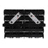 GLOBOSTAR® GOLIATH 90104 Προβολέας για Γήπεδα Tennis & Ποδοσφαίρου 5x5 LED 500W 75000lm 75°x135° SDCM<5 Fish Eye Lens AC 220-240V Αδιάβροχο IP65 IK08 Φυσικό Λευκό 5000K - Lumileds SMD Chip & Mean Well Driver - Μαύρο Ματ - Μ62 x Π22 x Υ45cm - 5 Χρόνια Ε...