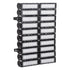 GLOBOSTAR® GOLIATH 90105 Προβολέας για Γήπεδα Tennis & Ποδοσφαίρου 5x5 LED 1000W 150000lm 75°x135° SDCM<5 Fish Eye Lens AC 220-240V Αδιάβροχο IP65 IK08 Φυσικό Λευκό 5000K - Lumileds SMD Chip & Mean Well Driver - Μαύρο Ματ - Μ62 x Π22 x Υ90cm - 5 Χρόνια...