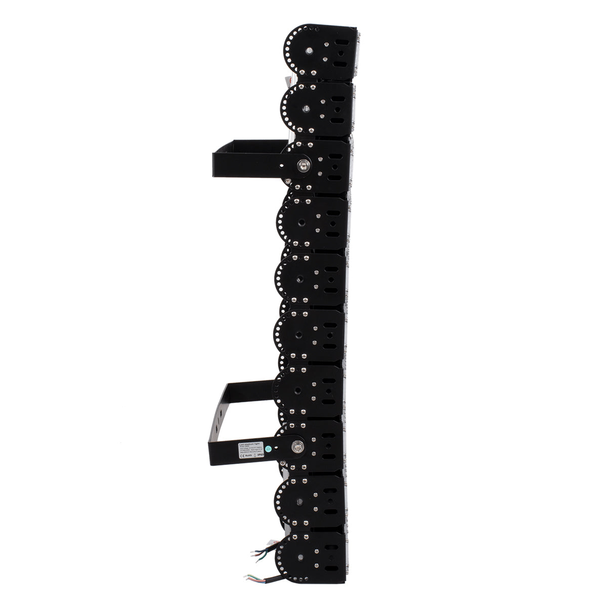 GLOBOSTAR® GOLIATH 90105 Προβολέας για Γήπεδα Tennis & Ποδοσφαίρου 5x5 LED 1000W 150000lm 75°x135° SDCM<5 Fish Eye Lens AC 220-240V Αδιάβροχο IP65 IK08 Φυσικό Λευκό 5000K - Lumileds SMD Chip & Mean Well Driver - Μαύρο Ματ - Μ62 x Π22 x Υ90cm - 5 Χρόνια...