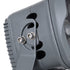 GLOBOSTAR® FLOODXENA 90120 Προβολέας Σποτ Wall Washer LED 12W 1260lm 10° AC 220-240V Αδιάβροχο IP65 Ultra Θερμό Λευκό 2200K - Bridgelux SMD Chip - Γκρι Ανθρακί Ματ - Μ13.5 x Π11 x Υ15cm - 3 Χρόνια Εγγύηση