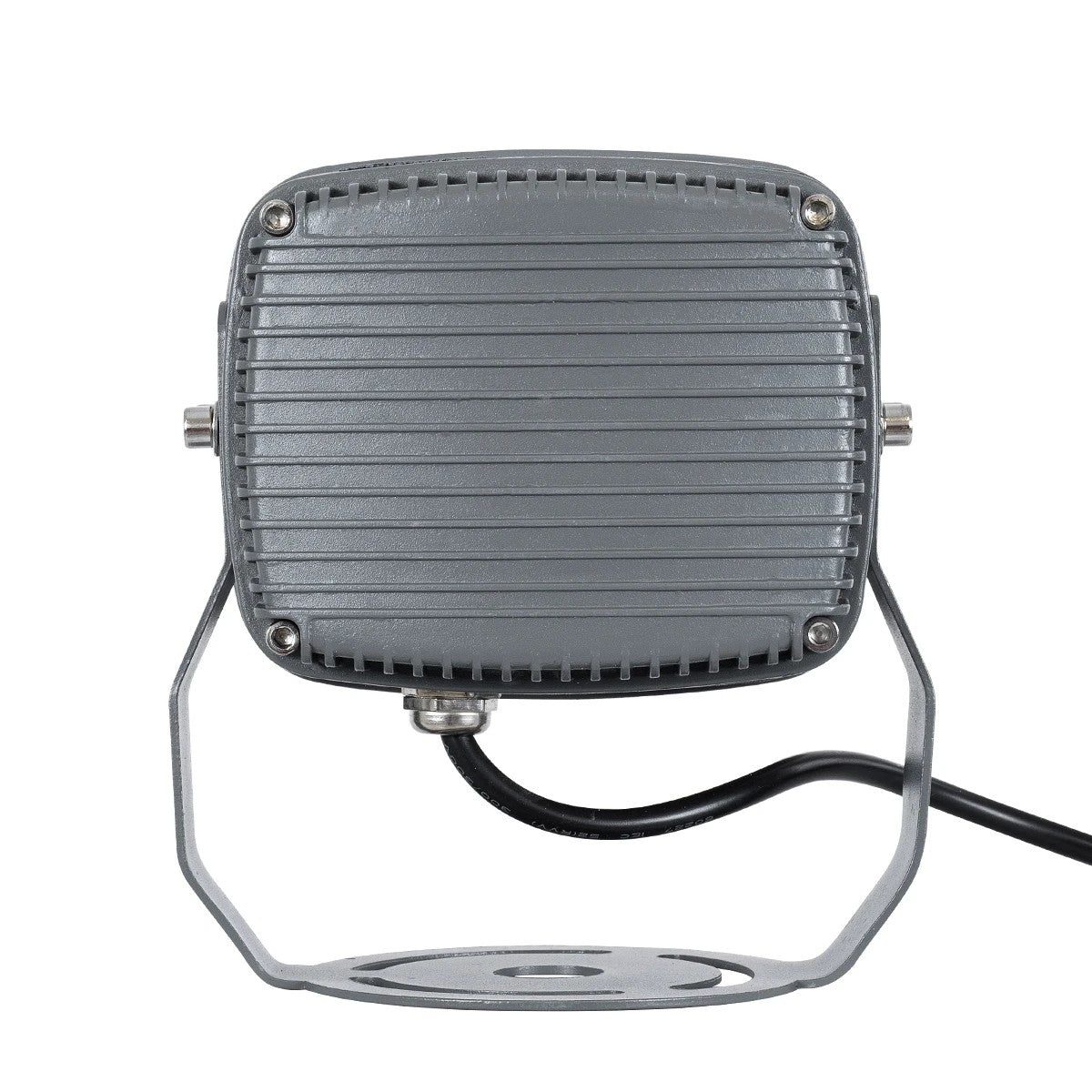GLOBOSTAR® FLOODXENA 90125 Προβολέας Φούξια Σποτ Wall Washer LED 12W 1020lm 10° AC 220-240V Αδιάβροχο IP65 Φούξια - Bridgelux SMD Chip - Γκρι Ανθρακί - Μ13.5 x Π11 x Υ15cm - 3 Χρόνια Εγγύηση