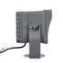 GLOBOSTAR® FLOODXENA 90127 Προβολέας Σποτ Wall Washer LED 24W 2520lm 10° AC 220-240V Αδιάβροχο IP65 Ultra Θερμό Λευκό 2200K - Bridgelux SMD Chip - Γκρι Ανθρακί - Μ18 x Π13.5 x Υ18cm - 3 Χρόνια Εγγύηση