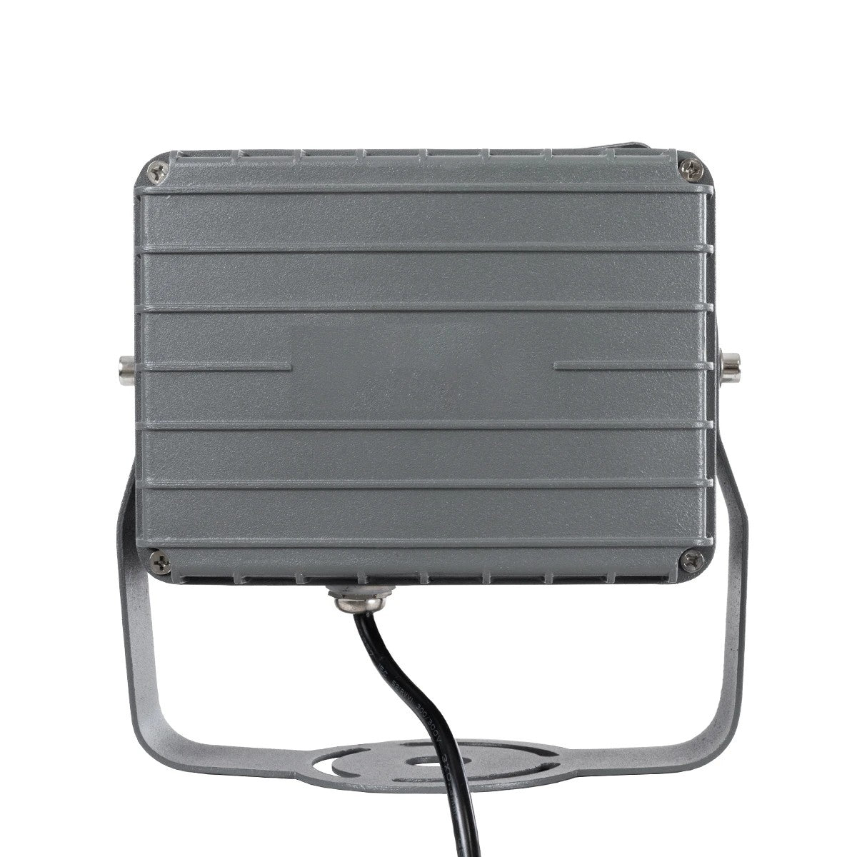 GLOBOSTAR® FLOODXENA 90129 Προβολέας Σποτ Wall Washer LED 24W 2760lm 10° AC 220-240V Αδιάβροχο IP65 Φυσικό Λευκό 4500K - Bridgelux SMD Chip - Γκρι Ανθρακί - Μ18 x Π13.5 x Υ18cm - 3 Χρόνια Εγγύηση