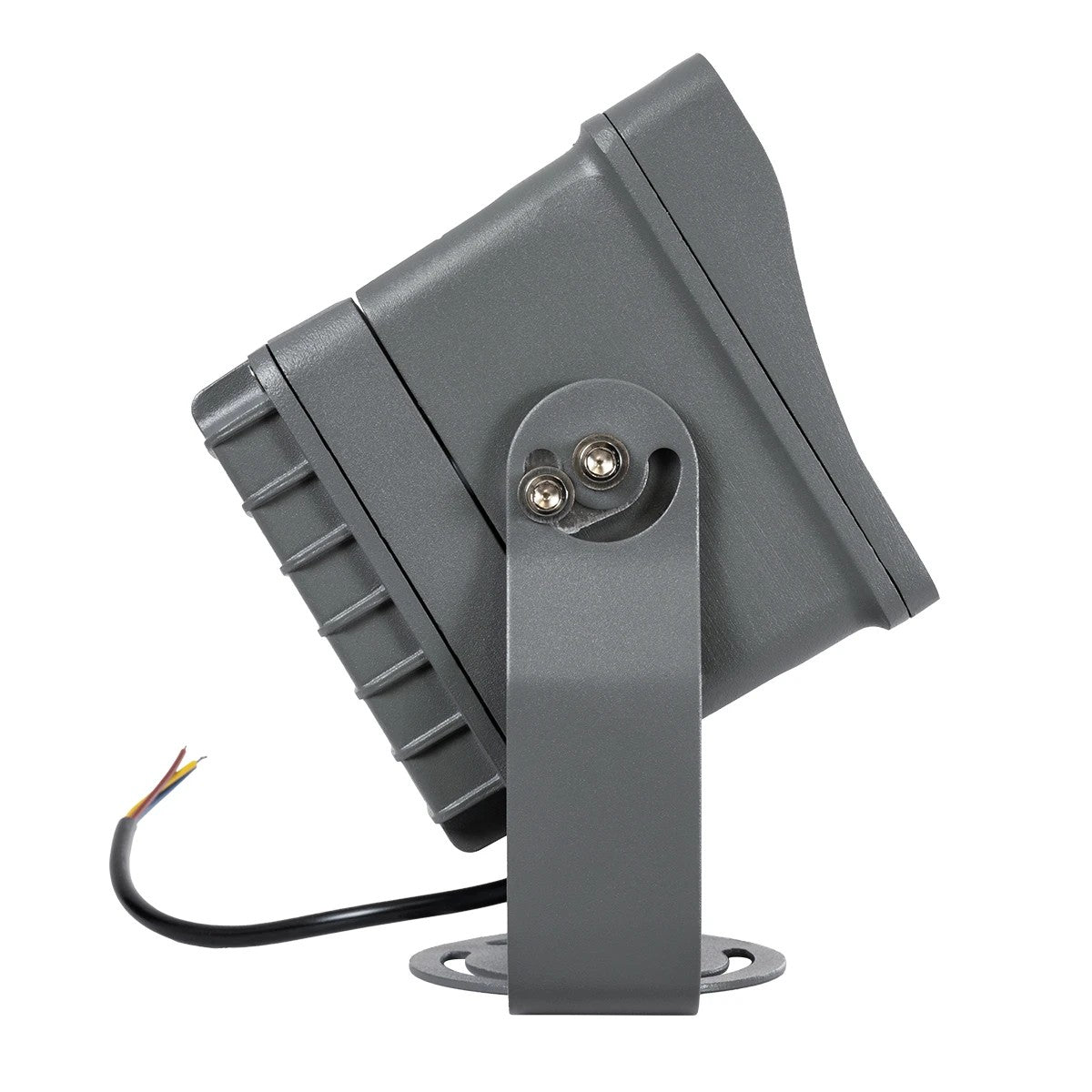 GLOBOSTAR® FLOODXENA 90130 Προβολέας Σποτ Wall Washer LED 24W 2880lm 10° AC 220-240V Αδιάβροχο IP65 Ψυχρό Λευκό 6000K - Bridgelux SMD Chip - Γκρι Ανθρακί - Μ18 x Π12 x Υ18cm - 3 Χρόνια Εγγύηση