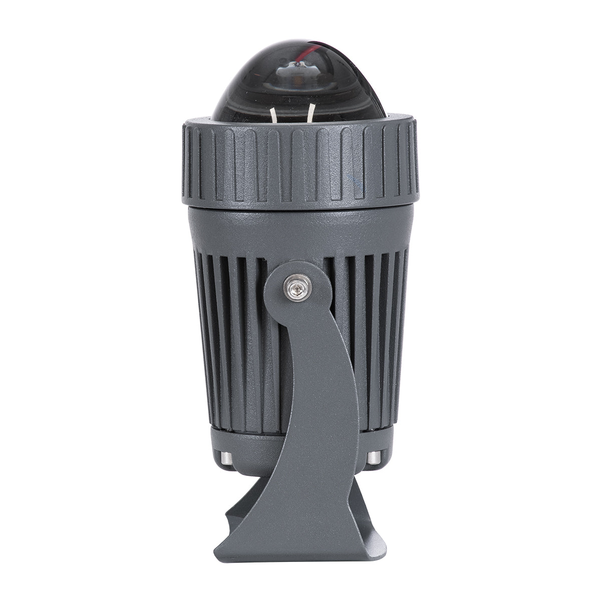 GLOBOSTAR® SPOT-FENIA 90134 Αρχιτεκτονικό Σποτ Φωτισμου LED 10W 1150lm 5° DC 24V Αδιάβροχο IP65 Φυσικό Λευκό 4500K Dimmable - Γκρι Ανθρακί - Μ7 x Π7 x Υ12cm - 3 Χρόνια Εγγύηση - ledmania.gr