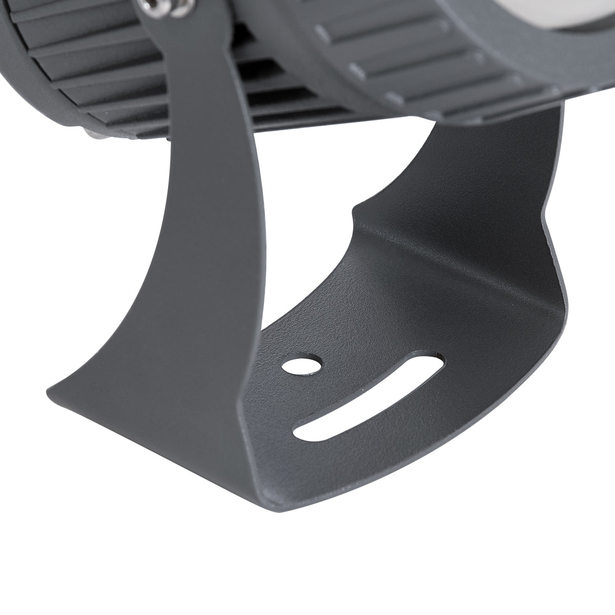 GLOBOSTAR® SPOT-FENIA 90134 Αρχιτεκτονικό Σποτ Φωτισμου LED 10W 1150lm 5° DC 24V Αδιάβροχο IP65 Φυσικό Λευκό 4500K Dimmable - Γκρι Ανθρακί - Μ7 x Π7 x Υ12cm - 3 Χρόνια Εγγύηση - ledmania.gr