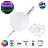 GloboStar® 90139 Digital Pixel Addressable Facade Module Chain String with 20 Spots - Ψηφιακή Αλυσίδα - Γιρλάντα με 20 Σποτ LED SMD 3535 15W 20LED 20PIXEL SPI/TTL Protocol IC UCS512B 900lm 240° DC 12V Αδιάβροχο IP67 Πολύχρωμο RGB - Μ200 x Π5 x Υ5cm - ledmania.gr