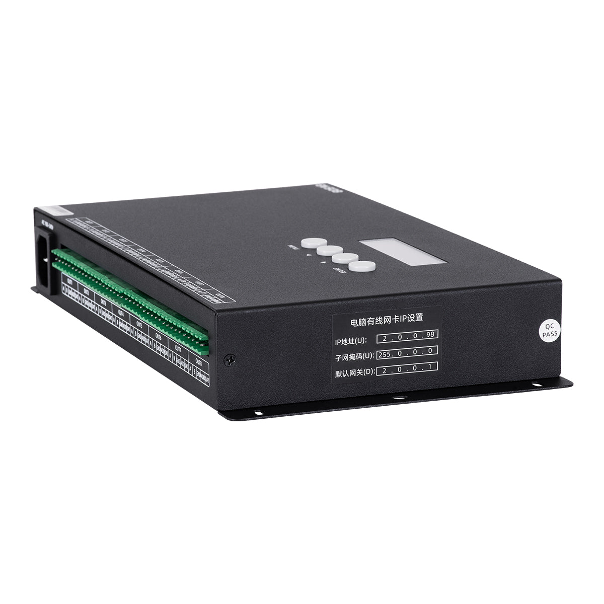 GLOBOSTAR® SEEKWAY-EN508 90144 Επαγγελματικός Ψηφιακός Controller SPI/TTL Pixel Online Full Color ARTNET - 3 Χρόνια Εγγύηση - ledmania.gr