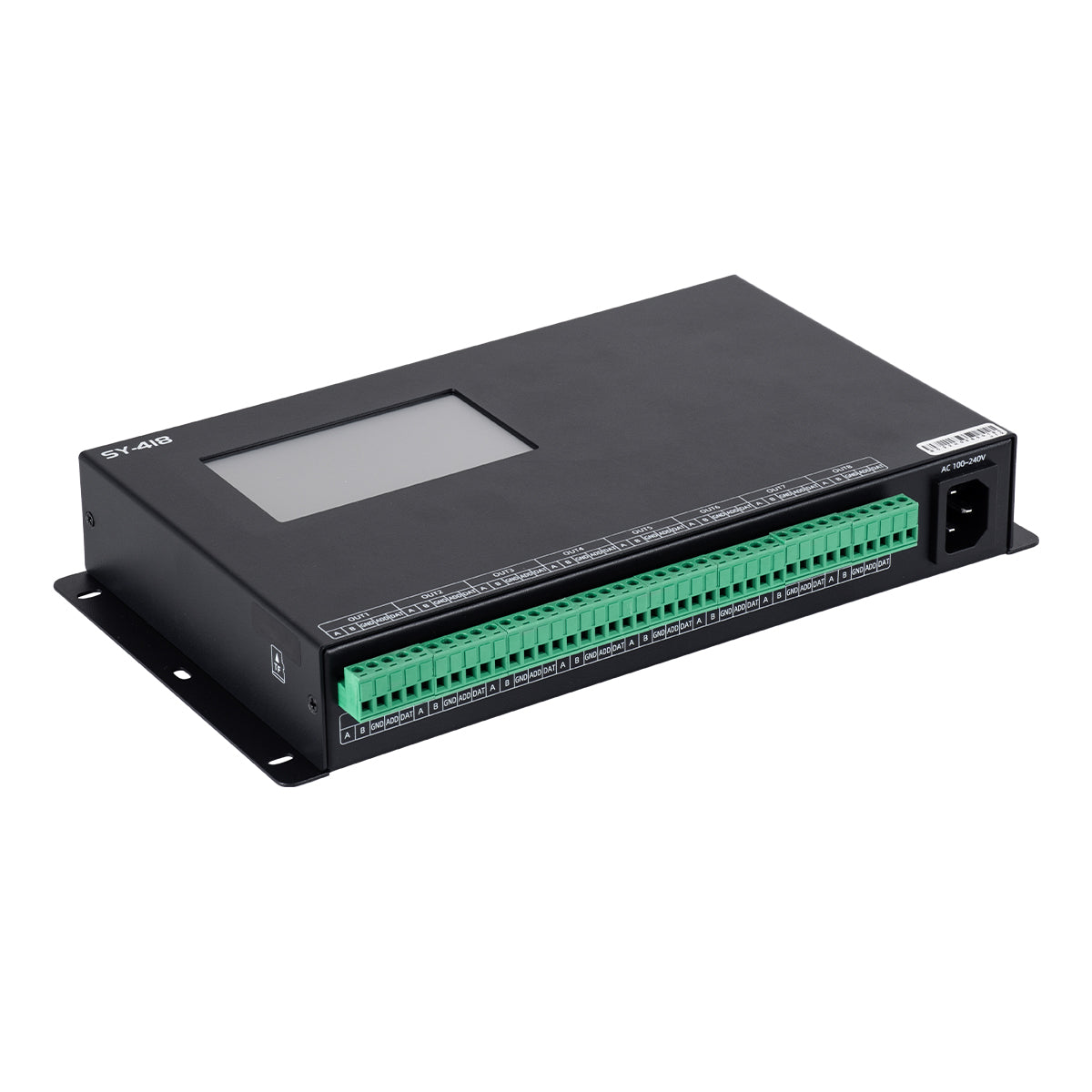 GloboStar® 90147 SEEKWAY SY-418 - Professional Master Controller - Full Colour LED Digital SPI Pixel Control System - Controller για Ψηφιακά Προϊόντα LED Digital Pixel TTL & DMX512 - Single Colour & RGB & RGBW - Synchronous & Asynchronous - 3 Χρόνια Εγ... - ledmania.gr