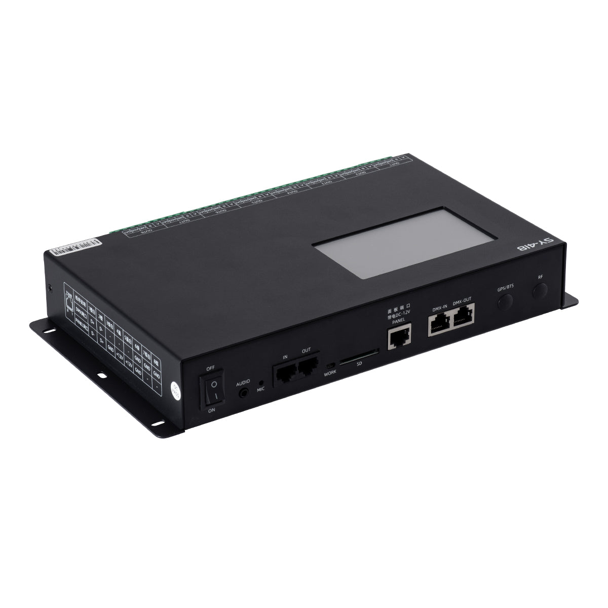 GloboStar® 90147 SEEKWAY SY-418 - Professional Master Controller - Full Colour LED Digital SPI Pixel Control System - Controller για Ψηφιακά Προϊόντα LED Digital Pixel TTL & DMX512 - Single Colour & RGB & RGBW - Synchronous & Asynchronous - 3 Χρόνια Εγ... - ledmania.gr
