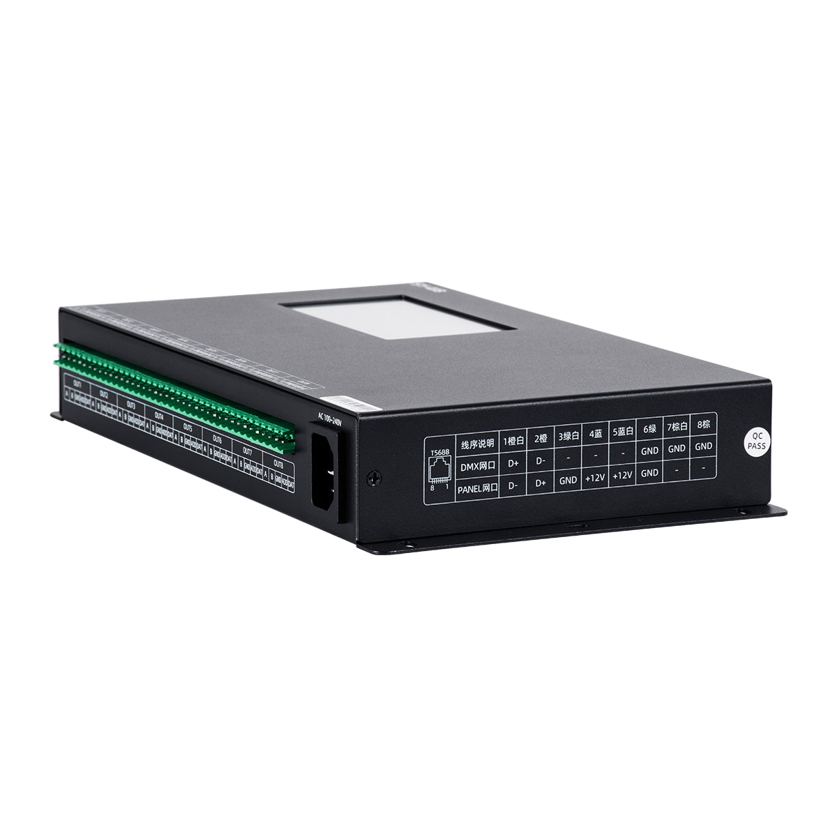 GloboStar® 90147 SEEKWAY SY-418 - Professional Master Controller - Full Colour LED Digital SPI Pixel Control System - Controller για Ψηφιακά Προϊόντα LED Digital Pixel TTL & DMX512 - Single Colour & RGB & RGBW - Synchronous & Asynchronous - 3 Χρόνια Εγ... - ledmania.gr