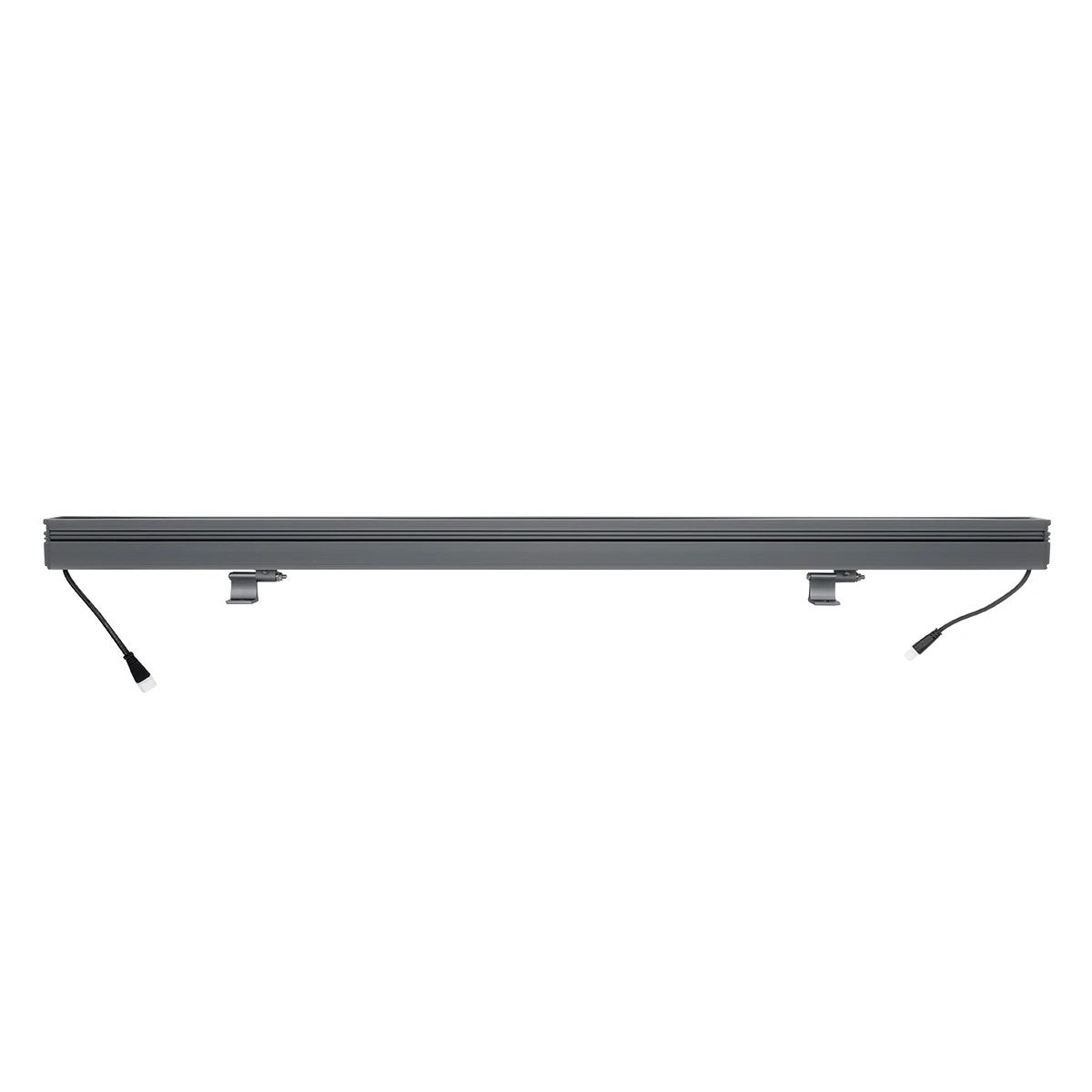GLOBOSTAR® WASHERMARGO 90153 Μπάρα Φωτισμού Wall Washer LED 24W 2880lm 30° DC 24V Αδιάβροχο IP66 Ψυχρό Λευκό 6000K Dimmable - Bridgelux SMD Chip - Γκρι Ανθρακί - Μ100 x Π8.5 x Υ4cm - 3 Χρόνια Εγγύηση