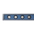 GLOBOSTAR® WASHER-MARGO 90154 Μπάρα Φωτισμού Wall Washer LED 24W 2040lm 30° DC 24V Αδιάβροχο IP65 Μπλε Dimmable - Γκρι Ανθρακί - Μ100 x Π4 x Υ6.4cm - 3 Χρόνια Εγγύηση - ledmania.gr