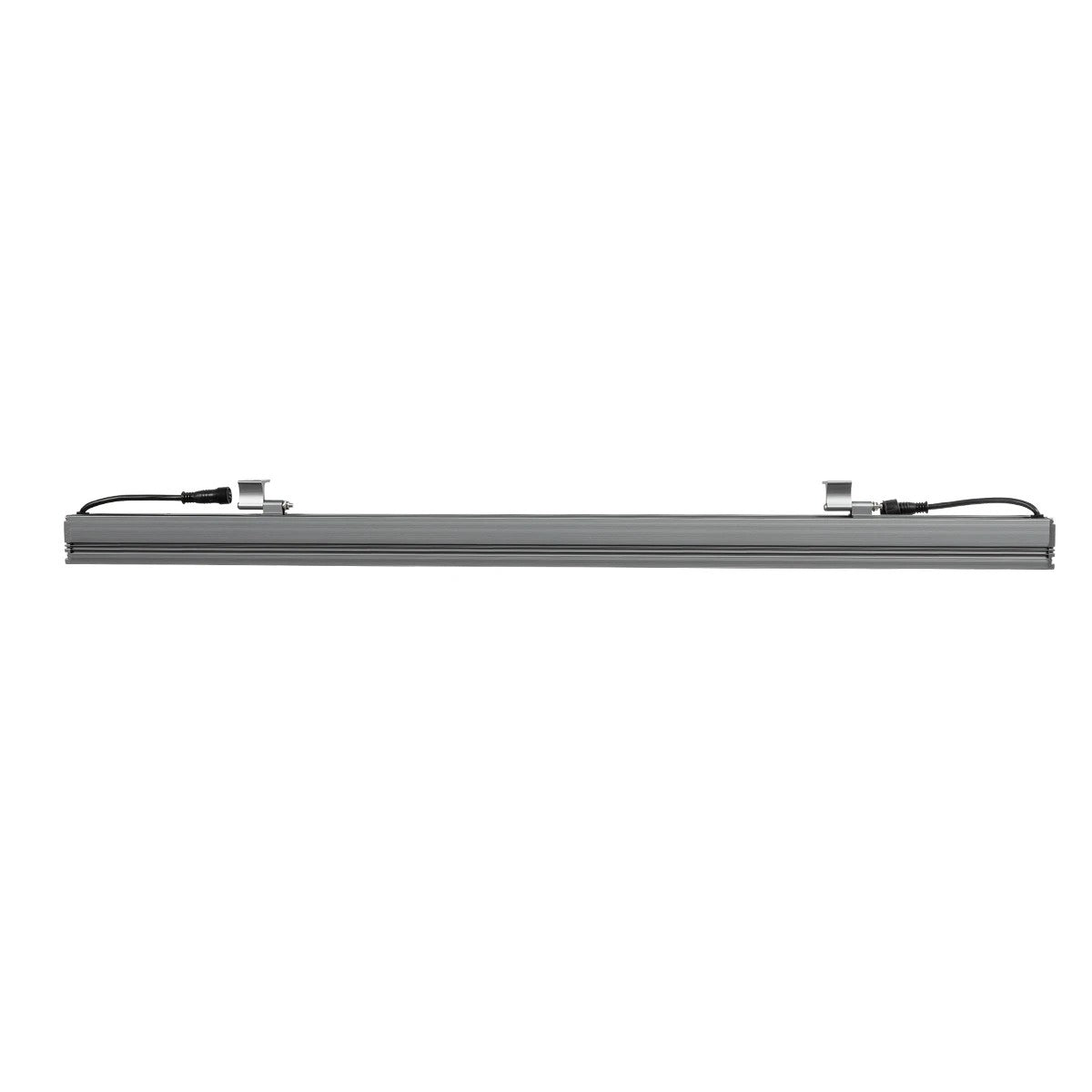 GLOBOSTAR® WASHERMOZA 90170 Μπάρα Φωτισμού Wall Washer LED 72W 6120lm 10-30° DC 24V Αδιάβροχο IP66 Πολύχρωμο RGB Dimmable - Bridgelux SMD Chip - Γκρι Ανθρακί - Μ100 x Π7.4 x Υ7cm - 3 Χρόνια Εγγύηση