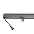 GLOBOSTAR® WASHERMOZA 90170 Μπάρα Φωτισμού Wall Washer LED 72W 6120lm 10-30° DC 24V Αδιάβροχο IP66 Πολύχρωμο RGB Dimmable - Bridgelux SMD Chip - Γκρι Ανθρακί - Μ100 x Π7.4 x Υ7cm - 3 Χρόνια Εγγύηση