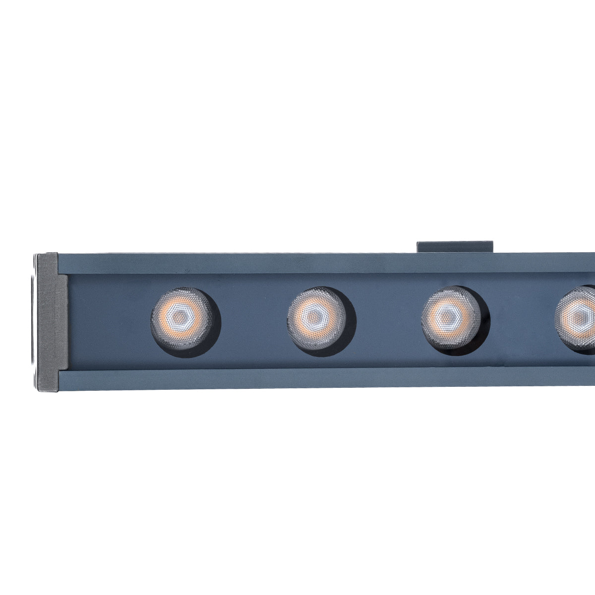 GLOBOSTAR® WASHERMARGO 90171 Μπάρα Φωτισμού Wall Washer LED 9W 945lm 30° DC 24V Αδιάβροχο IP65 Ultra Θερμό Λευκό 2200K Dimmable - Bridgelux SMD Chip - Γκρι Ανθρακί - Μ50 x Π4 x Υ5cm - 3 Χρόνια Εγγύηση