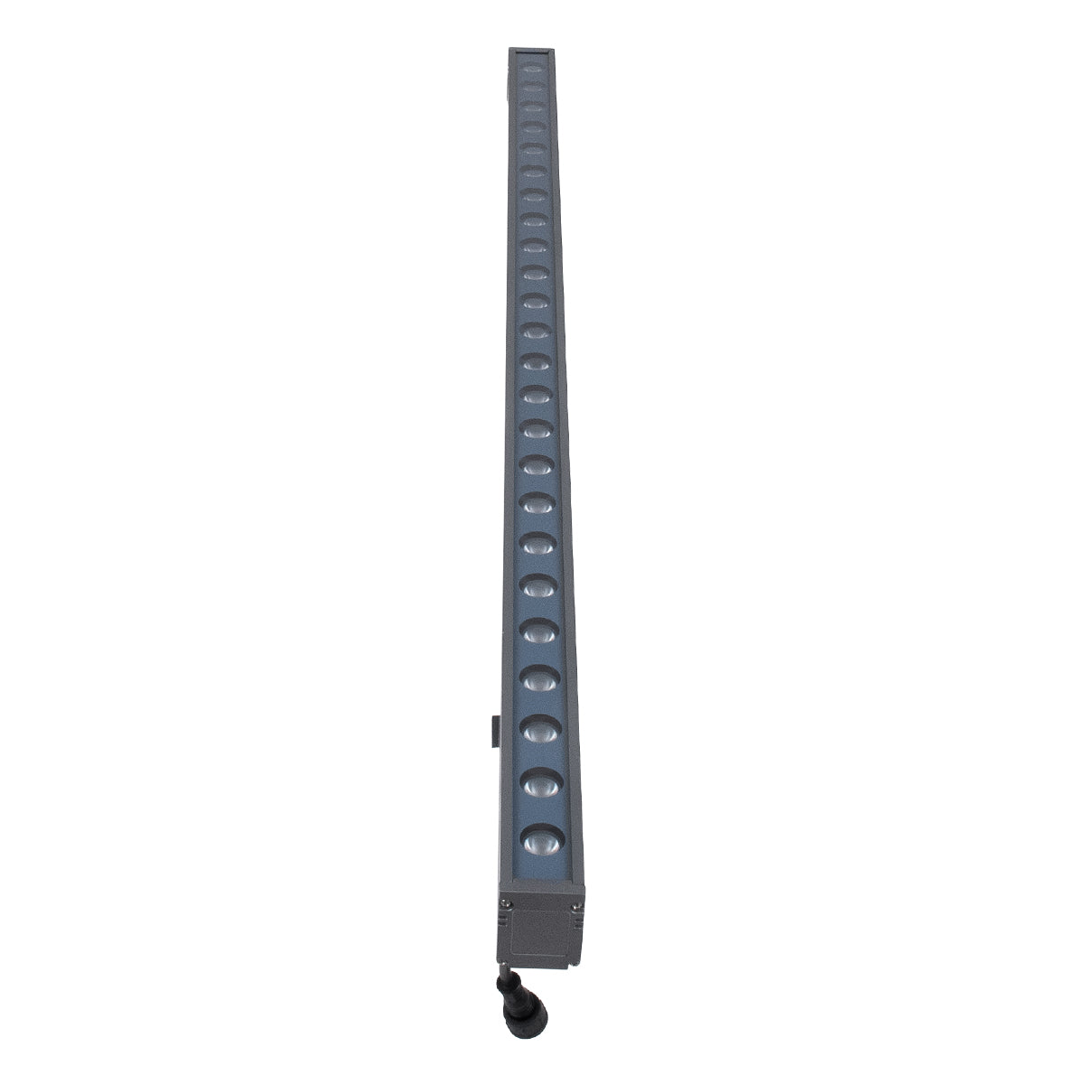 GLOBOSTAR® WASHER-FAIA 90185 Μπάρα Φωτισμού Wall Washer με Αντιθαμβωτική Γρίλια LED 36W 3780lm 30° DC 24V Αδιάβροχο IP65 Πολύχρωμο RGBW Dimmable DMX512 - Γκρι Ανθρακί - Μ100 x Π4 x Υ5cm - 3 Χρόνια Εγγύηση - ledmania.gr