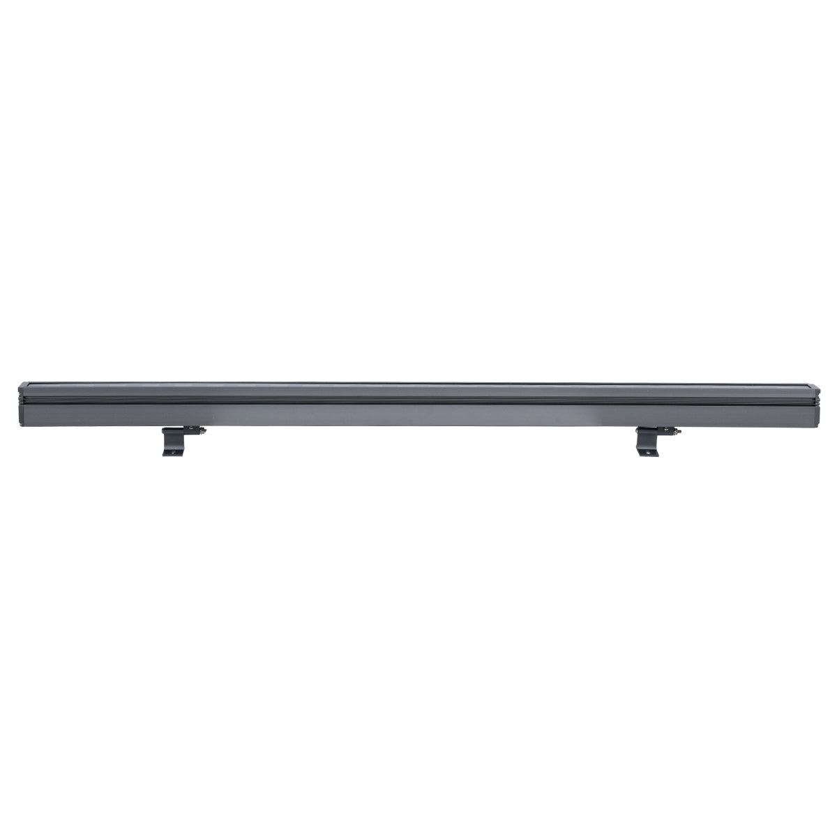 GLOBOSTAR® WASHER-FAIA 90185 Μπάρα Φωτισμού Wall Washer με Αντιθαμβωτική Γρίλια LED 36W 3780lm 30° DC 24V Αδιάβροχο IP65 Πολύχρωμο RGBW Dimmable DMX512 - Γκρι Ανθρακί - Μ100 x Π4 x Υ5cm - 3 Χρόνια Εγγύηση - ledmania.gr