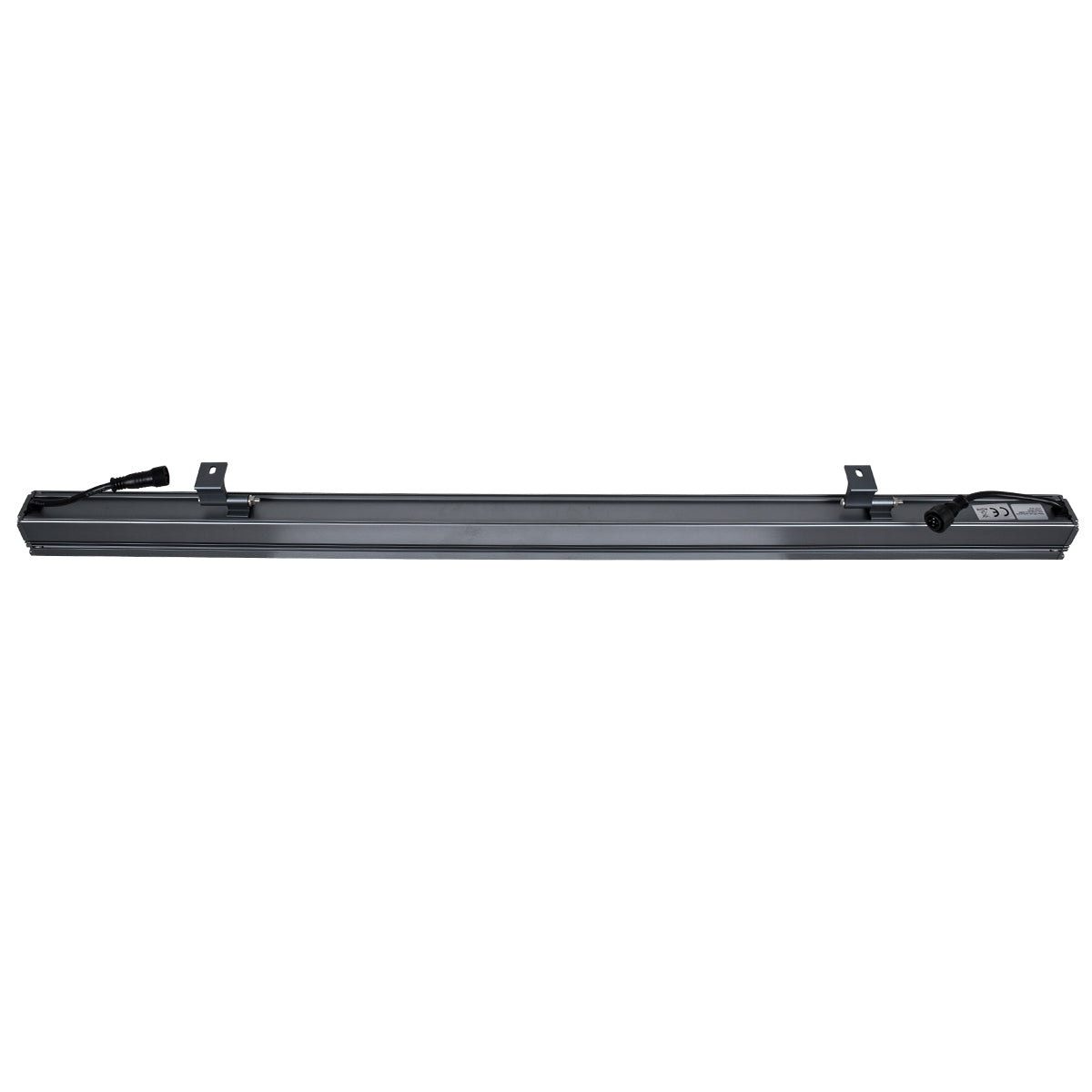 GLOBOSTAR® WASHER-FAIA 90185 Μπάρα Φωτισμού Wall Washer με Αντιθαμβωτική Γρίλια LED 36W 3780lm 30° DC 24V Αδιάβροχο IP65 Πολύχρωμο RGBW Dimmable DMX512 - Γκρι Ανθρακί - Μ100 x Π4 x Υ5cm - 3 Χρόνια Εγγύηση - ledmania.gr
